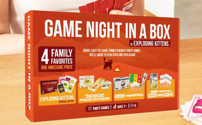 Exploding Kittens Game Night Bundle