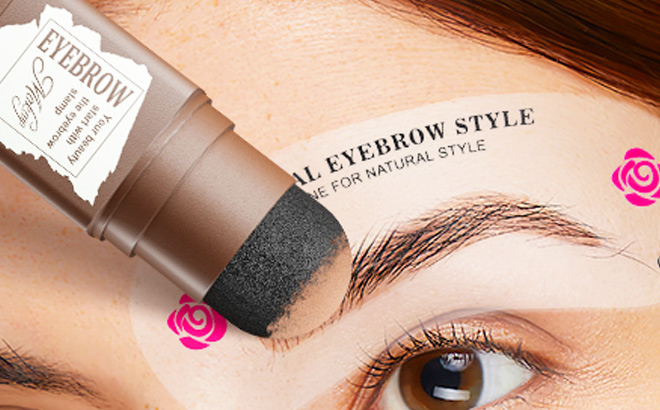 Eyebrow Stamp and Eyebrow Stencil Kit Eyebrow Stamp and Eyebrow Stencil Kit