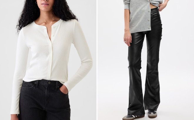 GAP Modern Rib Cardigan GAP Modern Rib Cardigan