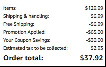 Hair Brush Set Order Summary