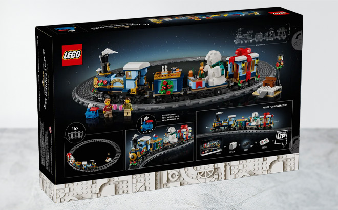 LEGO Icons Holiday Express Train Building Set