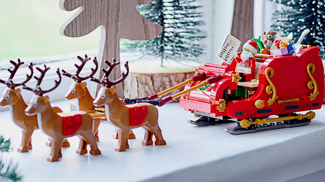LEGO Santas Sleigh Building Toy Set LEGO Santas Sleigh Building Toy Set