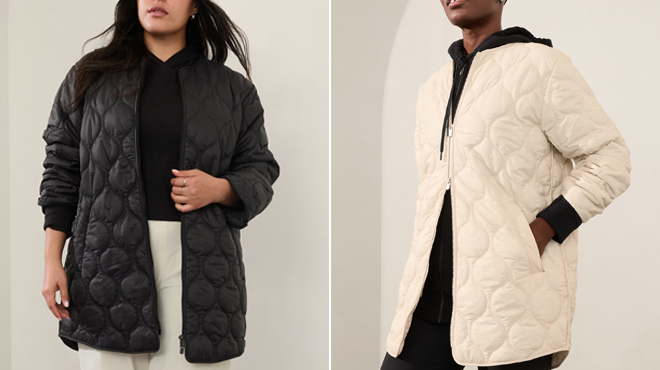 Ladies wearing Athleta Alight Jacket Ladies wearing Athleta Alight Jacket