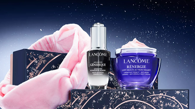 Lancome Beauty Sleep Routine Holiday Skincare Set Lancome Beauty Sleep Routine Holiday Skincare Set