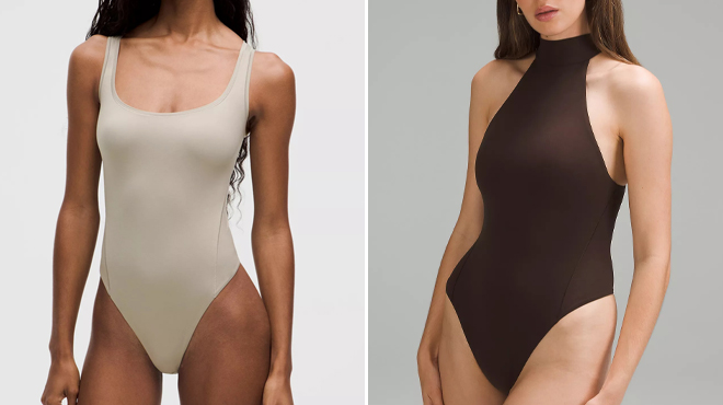 Lululemon Wundermost Ultra Soft Sleeveless Bodysuit and Lululemon Wundermost Ultra Soft Mockneck Sleeveless Bodysuit Lululemon Wundermost Ultra Soft Sleeveless Bodysuit and Lululemon Wundermost Ultra Soft Mockneck Sleeveless Bodysuit