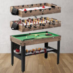 MD Sports 3-in-1 Combo Air Powered Hockey Game Table