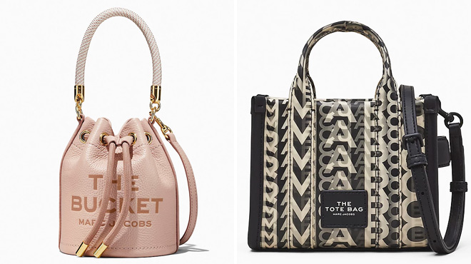 Marc Jacobs The Leather Mini Bucket Bag