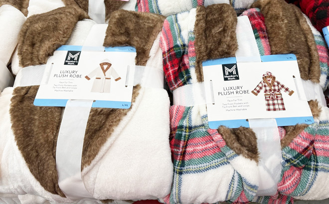 Members Mark Adult Plush Robes Members Mark Adult Plush Robes