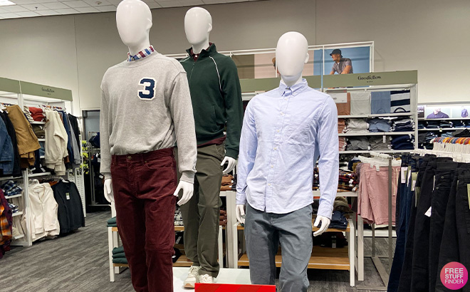 Mens Clothing Overview