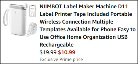 Niimbot Label Maker Machine Checkout Niimbot Label Maker Machine Checkout