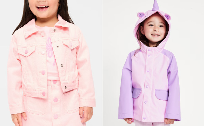 Old Navy Toddler Cropped Twill Jacket