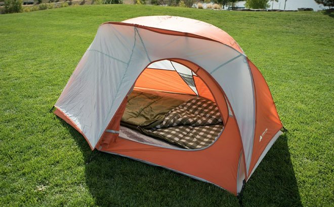 Ozark Trail Oversized 1 Person Hiker Tent with Large Door for Easy Entry