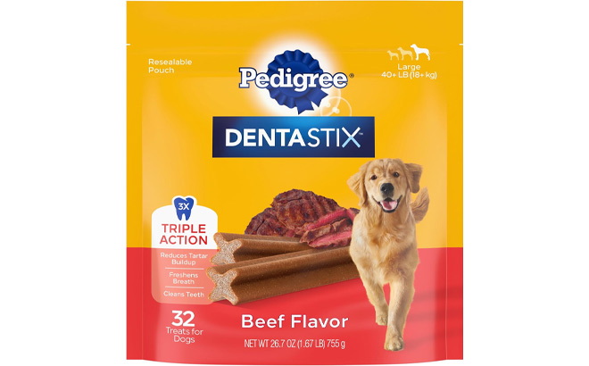 Pedigree Dentastix Dog Treats 5.80 Shipped at Amazon Free Stuff Finder