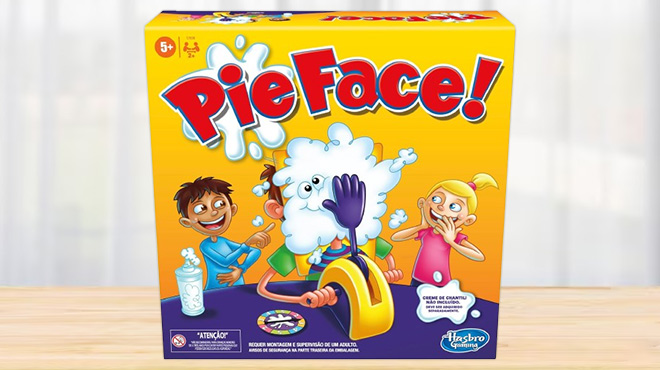 Pie Face Board Game on a Table