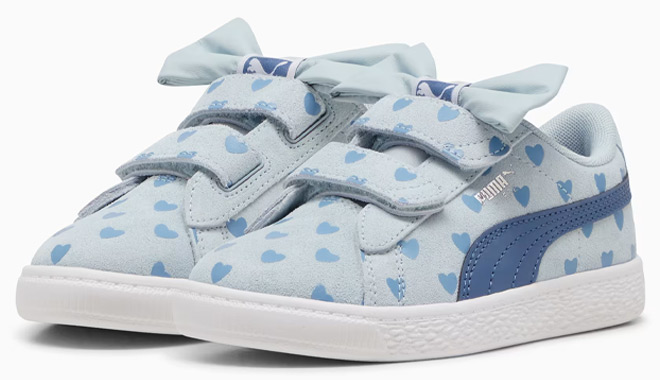 Puma Kids Suede Classic Re Bow Sneakers Puma Kids Suede Classic Re Bow Sneakers