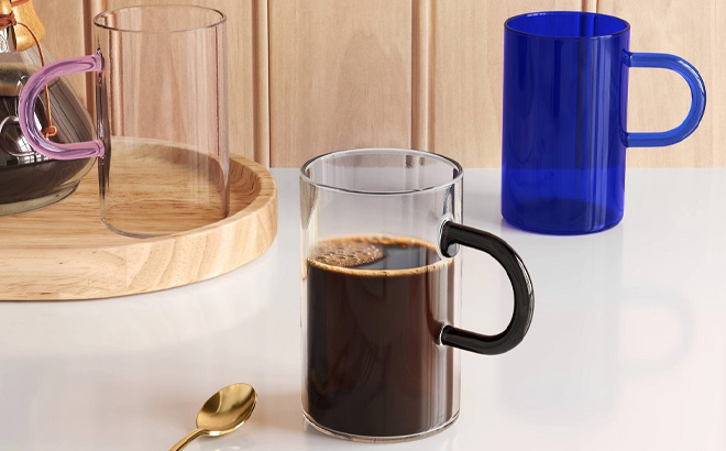 Room Essentials Glass Mugs