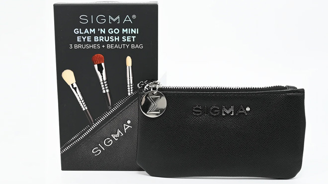 Sigma Beauty Glam N Go Mini Eye Brush Set Sigma Beauty Glam N Go Mini Eye Brush Set