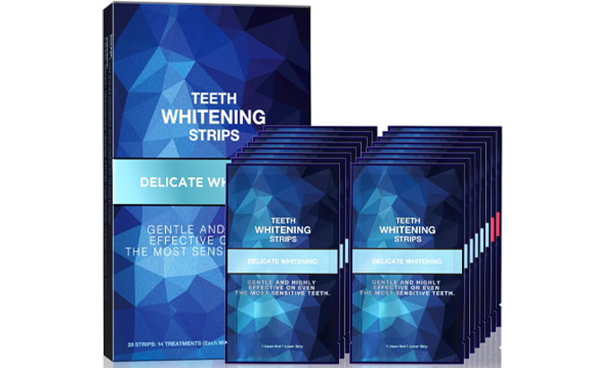 Teeth Whitening Strips 28 Count Teeth Whitening Strips 28 Count
