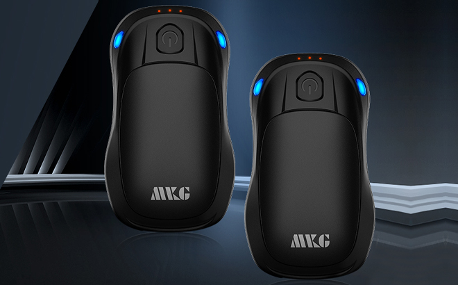 Two MKG Rechargeable Hand Warmers