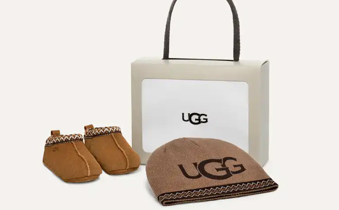 UGG Baby Tasman and UGG Beanie UGG Baby Tasman and UGG Beanie