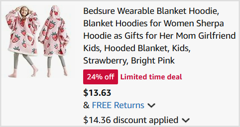 Wearable Blanket Checkout Wearable Blanket Checkout