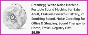 White Noise Machine Checkout Screen White Noise Machine Checkout Screen