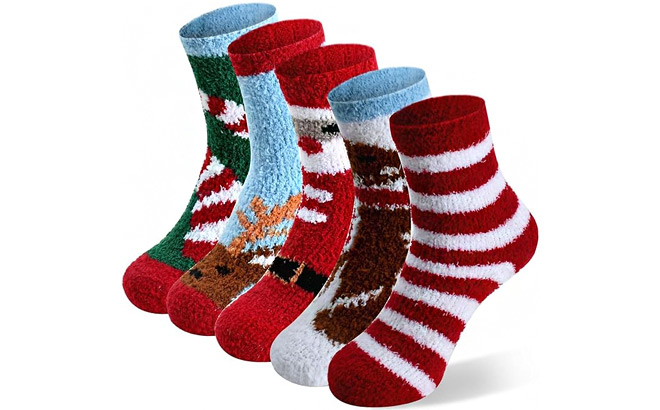 Winter Warm Socks 5 Pairs