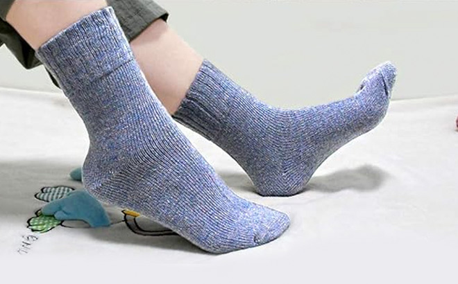 Winter Wool Socks 5 Pairs