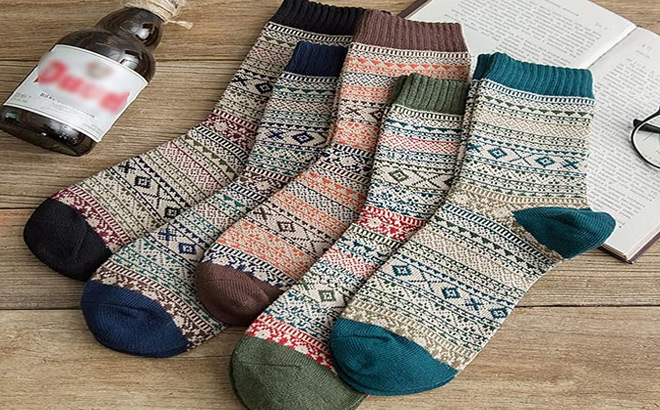 Wool Socks 5 Pairs 1 Wool Socks 5 Pairs 1