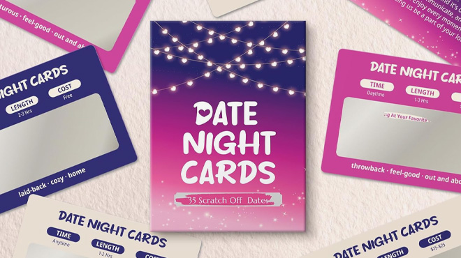 35 Fun Romantic Scratch Off Date Night Cards