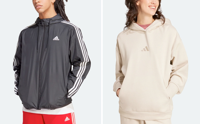 Adidas Womens All Szn Fleece Loose Hoodie
