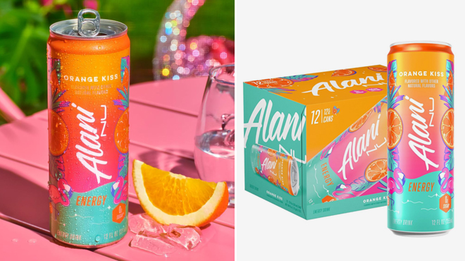 Alani Nu Energy Drink 12 Pack Orange Kiss Flavor