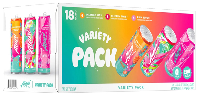 Alani Nu Energy Drink Variety Pack 12 oz 18 Pack