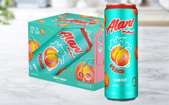 Alani Nu Juciy Peach Energy Drinks