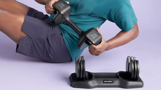 All in Motion Adjustable Dumbbell