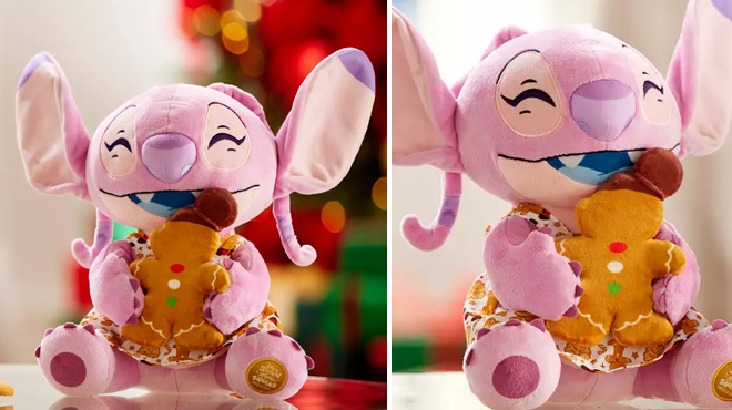 Angel Stitch Attacks Snacks Plush with Gingerbread