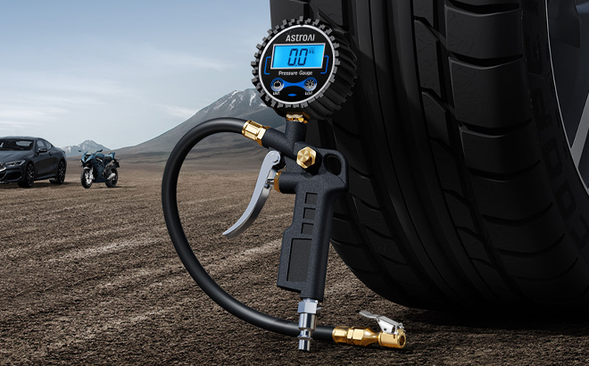 AstroAI Digital Tire Pressure Gauge with Inflator