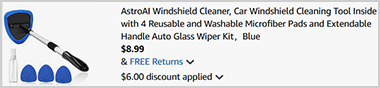 AstroAI Windshield Cleaner Screenshot AstroAI Windshield Cleaner Screenshot