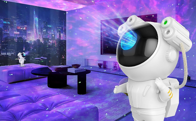 Astronaut Galaxy Star Projector