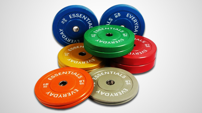 BalanceFrom Bumper Plate Set