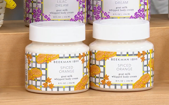 Beekman 1802 Goat Milk Spiced Orange Body Creams Beekman 1802 Goat Milk Spiced Orange Body Creams