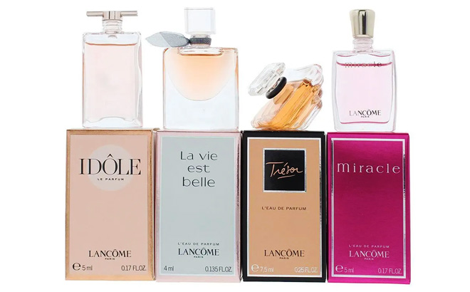 Best Of Lancome Fragrances Mini 4 Piece Set