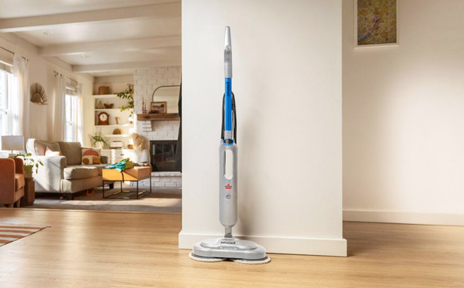 Bissell SpinWave SmartSteam Sanitizing Mop with 4 Rotating Mop Bissell SpinWave SmartSteam Sanitizing Mop with 4 Rotating Mop