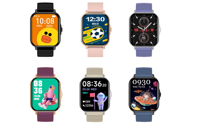 Bluetooth Smart Watches in Various Colors Bluetooth Smart Watches in Various Colors