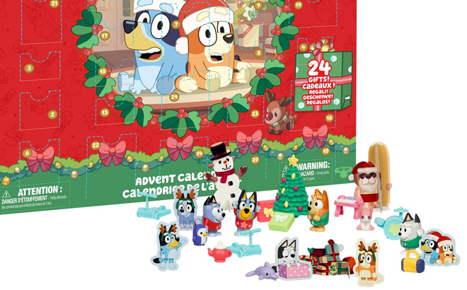 Bluey Advent Calendar Figures