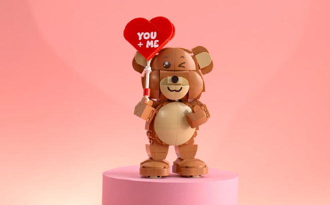 Brickcraft Bricktanicals Bricky Bear 357 Piece Building Kit