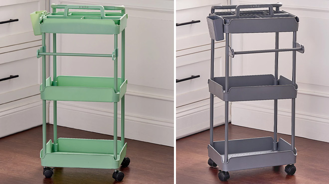 Cella 3 Tier Universal Carts with Removable Caddy Cella 3 Tier Universal Carts with Removable Caddy