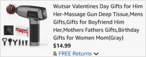 Checkout page of Wutsar Deep Tissue Massage Gun Checkout page of Wutsar Deep Tissue Massage Gun