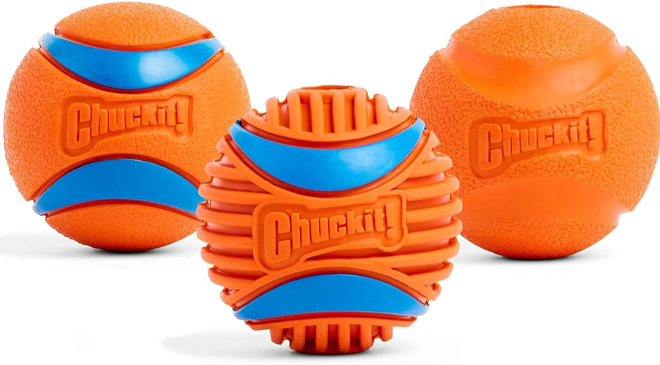 Chuckit Dog Balls Interactive Dog Toys 3 Pack