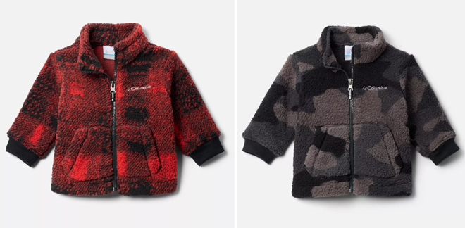 Columbia Infant Rugged Ridge II Printed Sherpa Full Zip Jacket